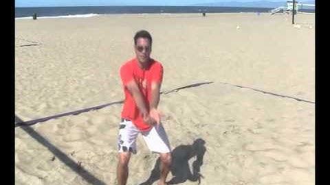 Beach Volleyball Bump Setting