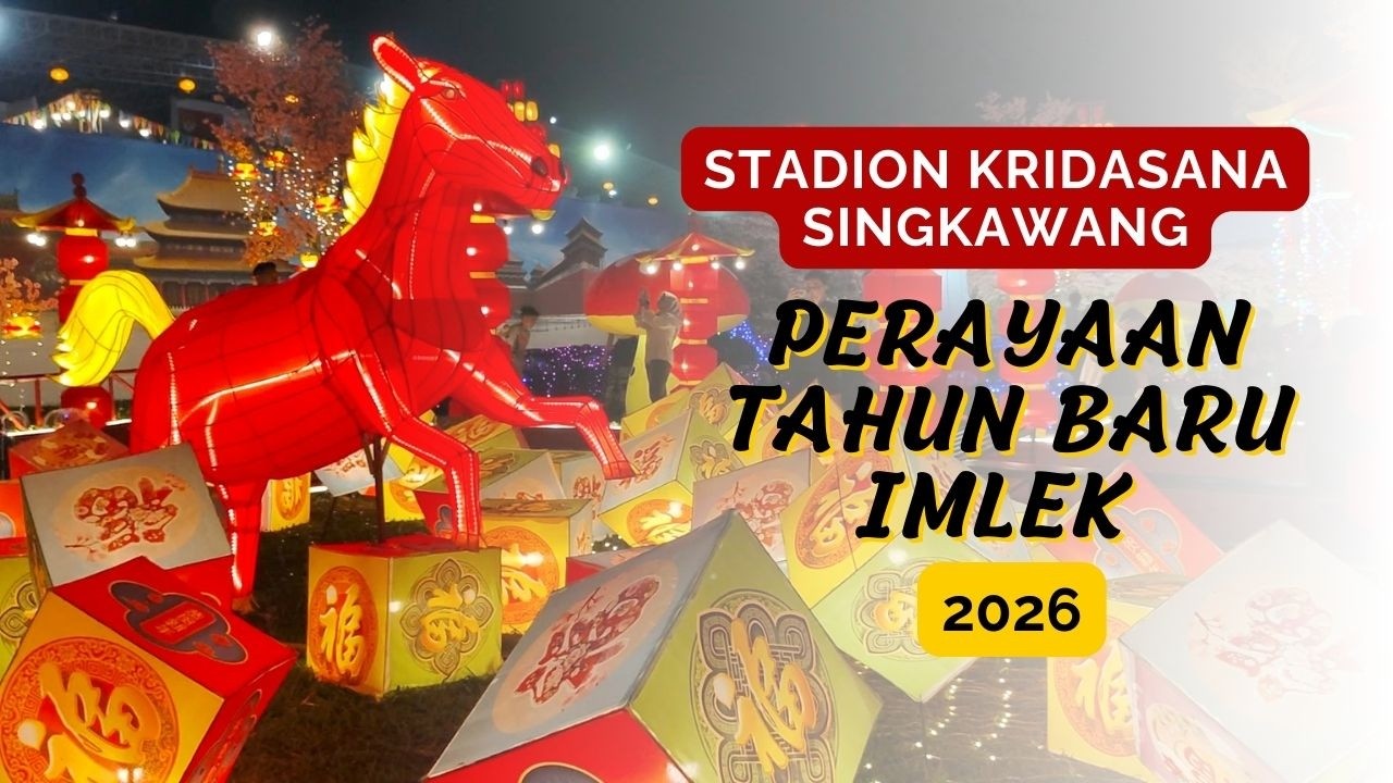 PENUH WARNA! PERAYAAN TAHUN BARU IMLEK 2026 DI STADION KRIDASANA SINGKAWANG