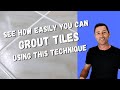 Easy way to regrout shower tiles  inspire diy kent thomas