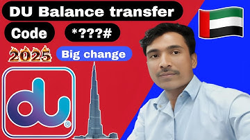 Du to du balance transfer du to du uae credit transfer du balance transfer 2025