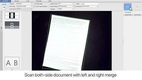 Technical Issues | Scan mode Duel Left&Right | Bamboosang Scanner