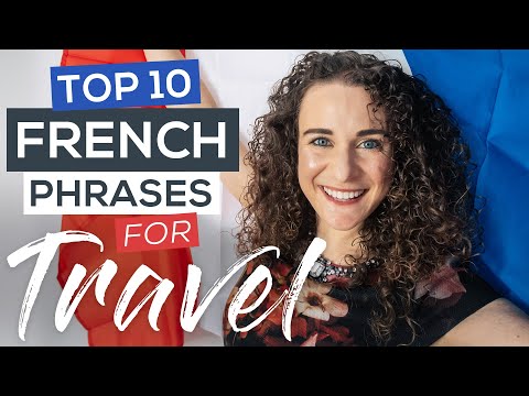 Top French Phrases for Travel you NEED to Know ??[French for Beginners]