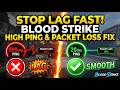 How to Fix High Ping & Packet Loss in Blood Strike (Step-by-Step)😱