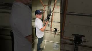 Using The Viega Pressgun 6 Press Tool - Whole House Water Filtration System