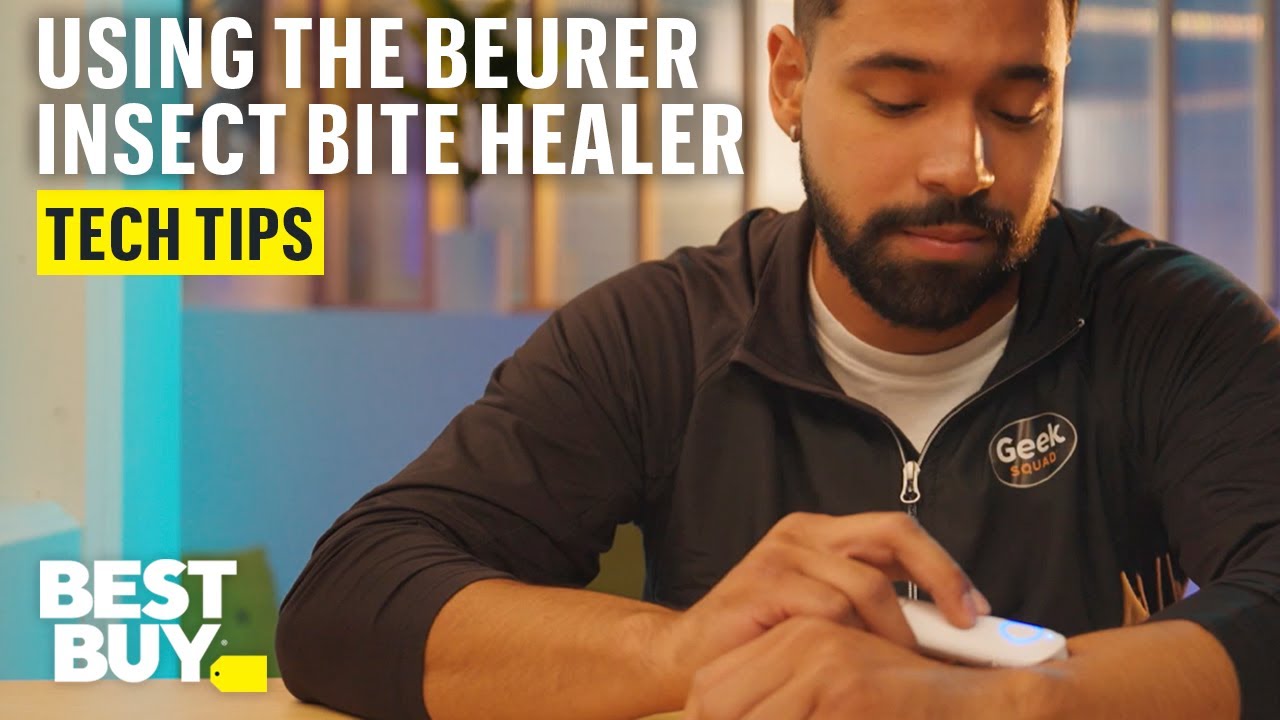 Treating an Insect Bite with the Beurer Insect Bite Healer – Tech Tips from Best Buy