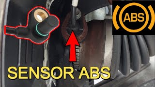 dónde está el sensor abs ?