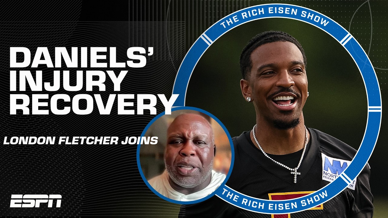 'Jayden Daniels is looking AWESOME’ - London Fletcher on talks Commanders camp | The Rich Eisen Show