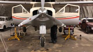 Cessna 177Rg Cardinal Gear Swing Test