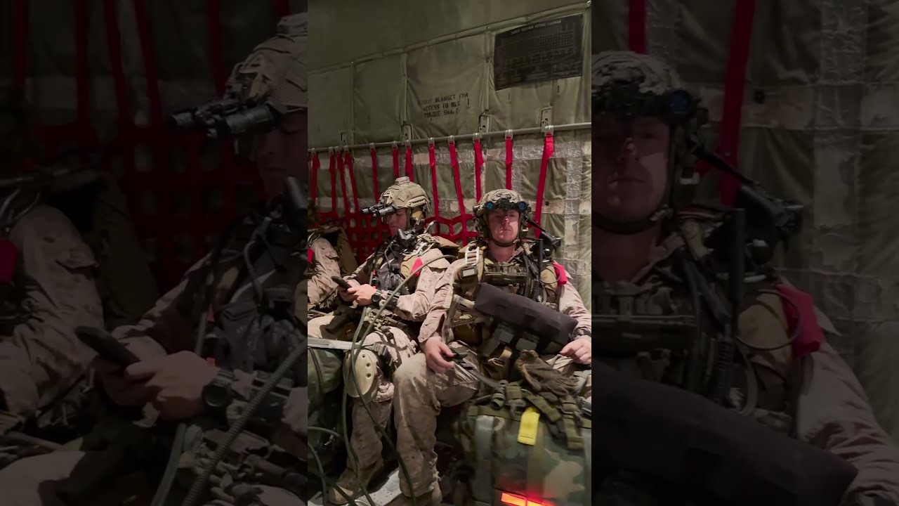 Night Free Fall With U S Marines Of 2d Reconnaissance Battalion