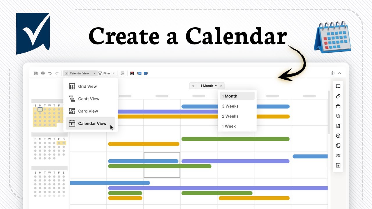 How to create a calendar in Smartsheet (Track Tasks by Date)