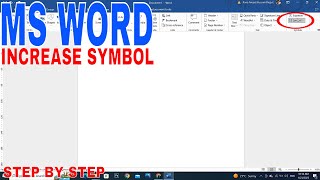 ✅  How To Increase Symbol Size In Ms Word 🔴