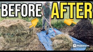 How to Flip Your Hot Compost for BEST Results