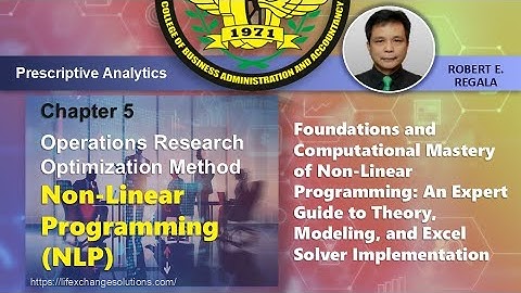 Ch5 Non Linear Programming