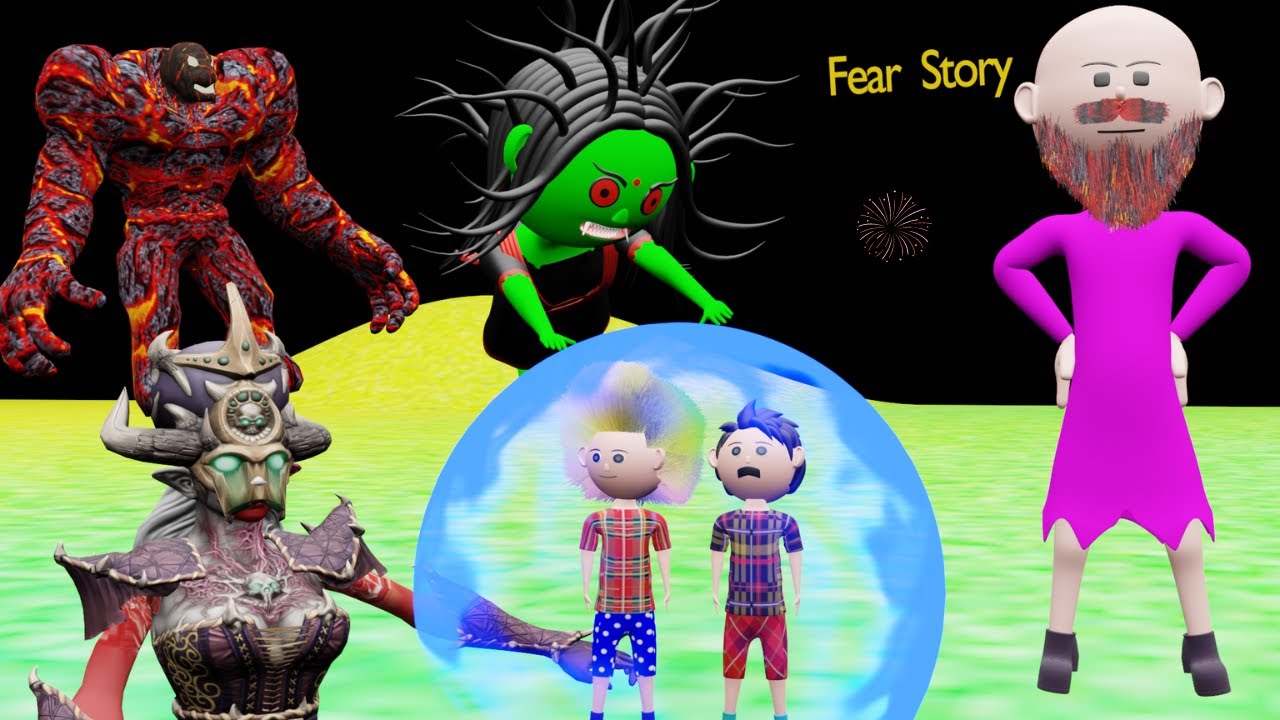 Billu Bablu Fear Story | Part 3 | Billu Bablu Ki Shaitani | Gulli Bulli | Make Joke Horror