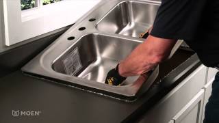 Howto Install a Stainless Steel DropIn Sink | Moen Installation Video