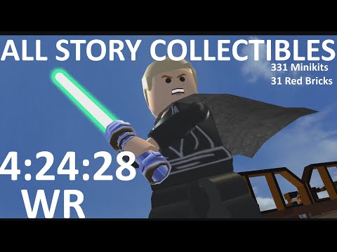 スターウォーズ　STAR WARS THE COMPLETE SAGA LEGO Star Wars: The Complete Saga - Full Game 100% Longplay