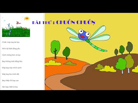 Video Bài Thơ CHUỒN CHUỒN - youtube