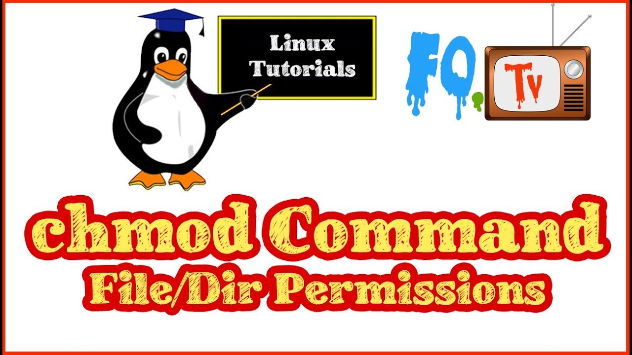 Chmod Command How To Change File Permissions In Linux Fotv Youtube