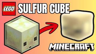 I Built the SULFUR CUBE from Minecraft in LEGO