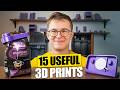 The 20 MOST Useful 3D Prints I Can't Live Without