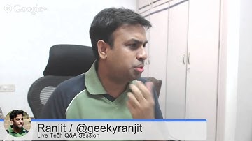 #43 Live Tech Q&A Session with Geekyranjit