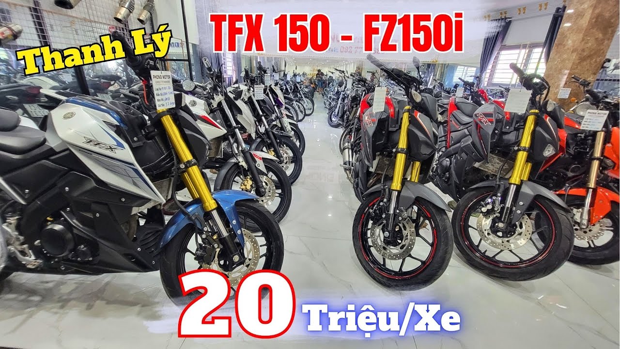 Thanh Lý Yamaha FZ150i , TFX 150 Cũ Giá Rẻ Mẫu Moto 150 Đáng Mua Nhất Hiện Nay