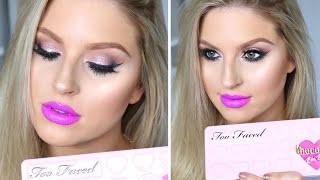 Chit Chat GRWM ♡ Purple Lips \& Smoky Pink Eyes