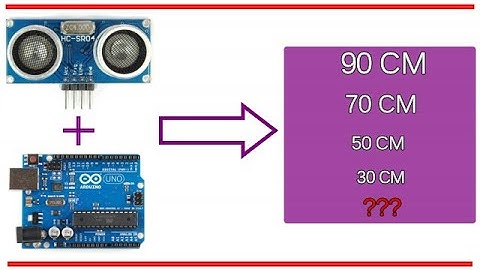 Ultrasonic sensor with Arduino Interface|Basic working
