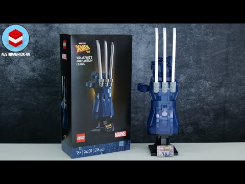 LEGO X-Men 76250 Wolverine's Adamantium Claws - LEGO Speed Build Review