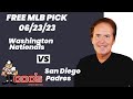 MLB Picks and Predictions - Washington Nationals vs San Diego Padres, 6/23/23 Free Best Bets & Odds