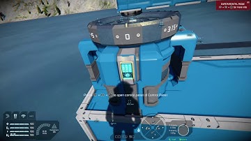 Space Engineers Xbox: Tutorial 31 - Linking Rotors between two points