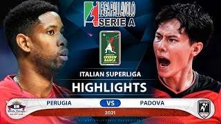 Wilfredo leon vs Ran Takahashi | Highlights | Sir Safety Conad Perugia vs Kioene Padova