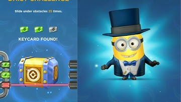 MINIONAIRE MINIONS ! DAILY CHALLENGE ! King bob ! Despicable me 2 ! Minion Rush Gameplay