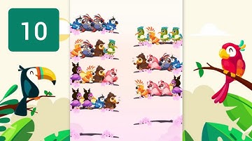 Bird Sort Color | #10 | Level 46-50