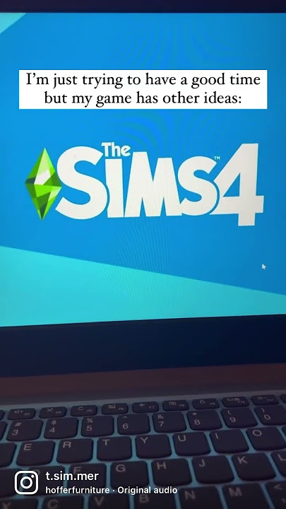 Things keep going wrong #sims4 #sims4letsplay #simmer #simtok #simtuber