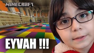 ADAM DÜŞTÜ !!! - MİNECRAFT BLOCK PARTY