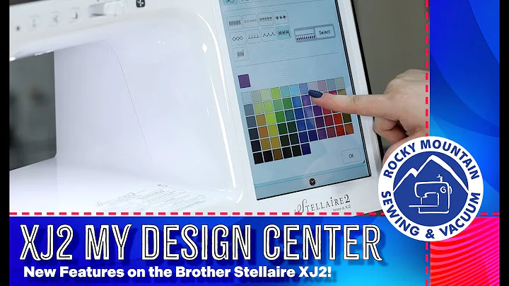 NEW My Design Center Features on the Brother Stellaire 2!