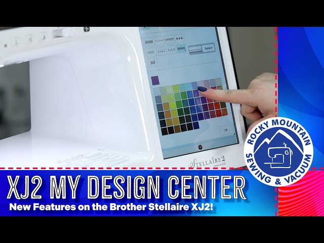 NEW My Design Center Features on the Brother Stellaire 2! 