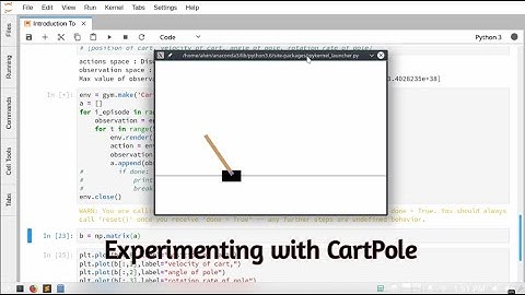 Introduction to OpenAI gym (Cartpole)