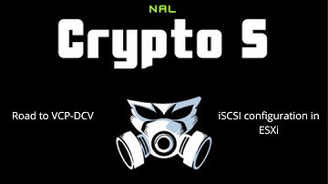 19. iSCSI configuration in ESXi