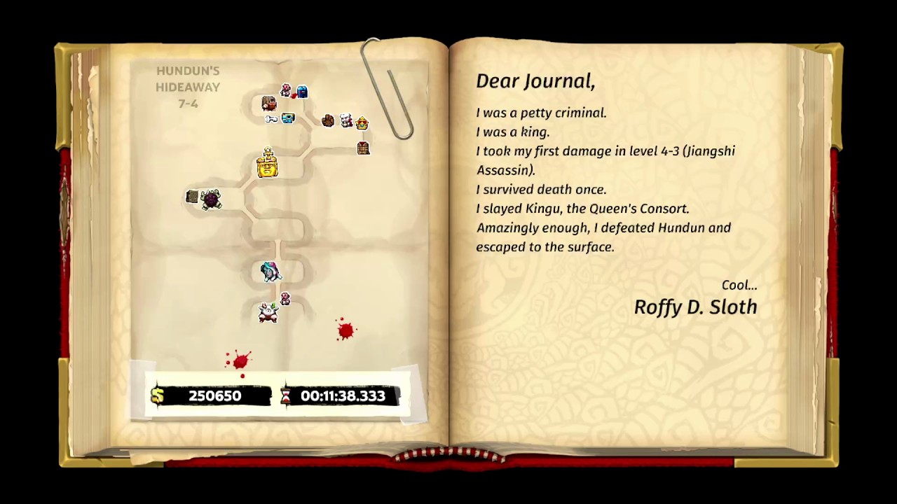 Spelunky 2: No Teleporter Abzu%: 11:38.333