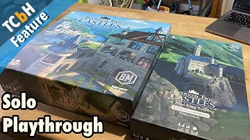 Between Two Castles of Mad King Ludwig + Secrets & Soirees Expansion - Solo live play stream