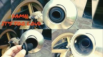 DIY | INCREASE YOUR BAJAJ PULSAR 220 EXHAUST SOUND BY REMOVING BYDEFAULT DB KILLER|