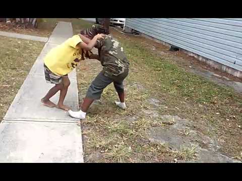 Black people fighting ...