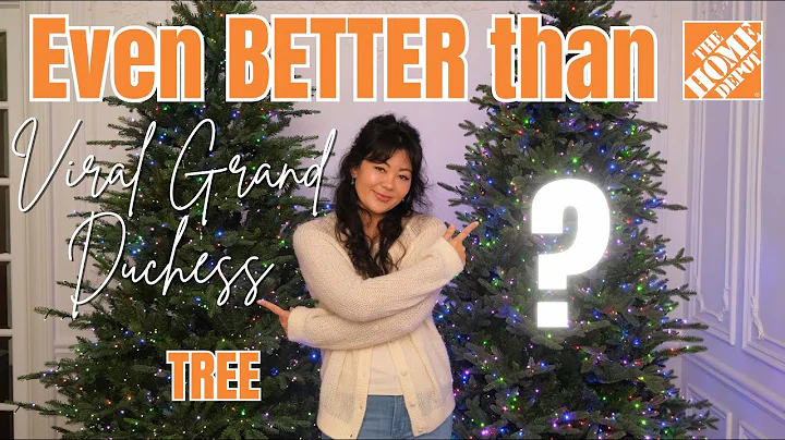 Even BETTER than Viral Grand Duchess Christmas tree | Home Depot Christmas Tree