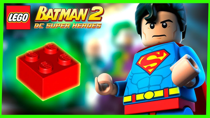 Lego Batman 2 - Unlocking Lex and 6X Red Brick 