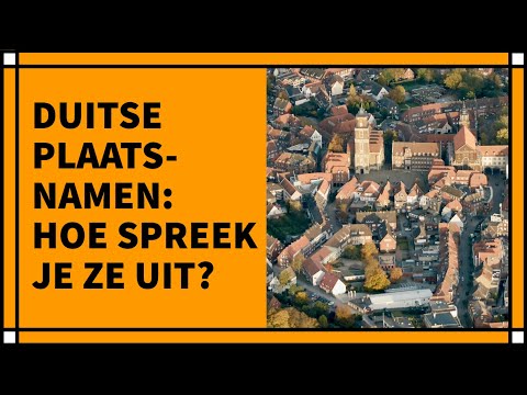 Kun jij deze Duitse plaatsnamen uitspreken? | Niederlande & Duitsland