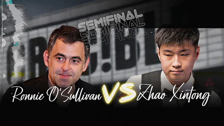 Ronnie O'Sullivan Vs Zhao Xintong | world championship semifinal | session 1