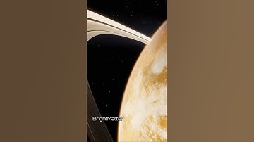 Saturn’s Rings: A Temporary Wonder 🌌✨ #space #astronomy #science