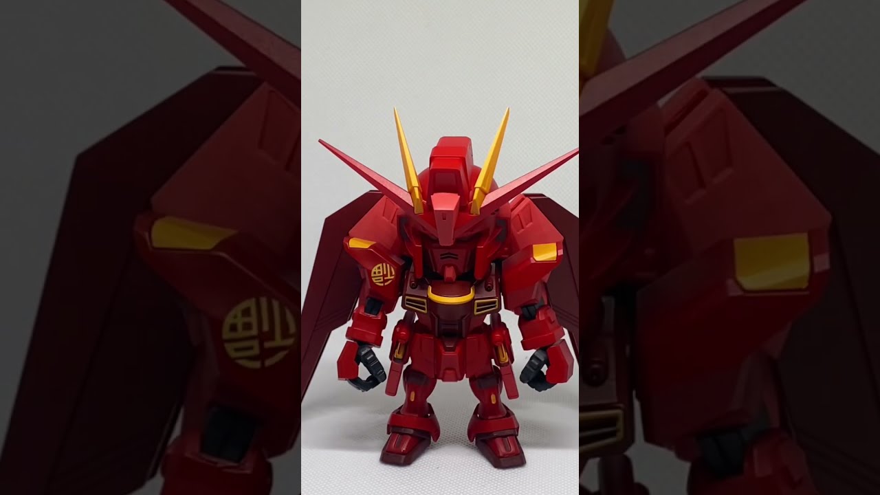 qmsv mini フリーダムガンダム　+　red color Mobile Suit Gundam SEED Freedom QMSV Mini Strike Freedom